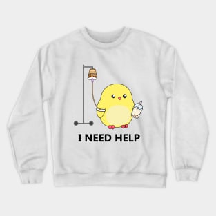 Chick Bubble Tea Crewneck Sweatshirt